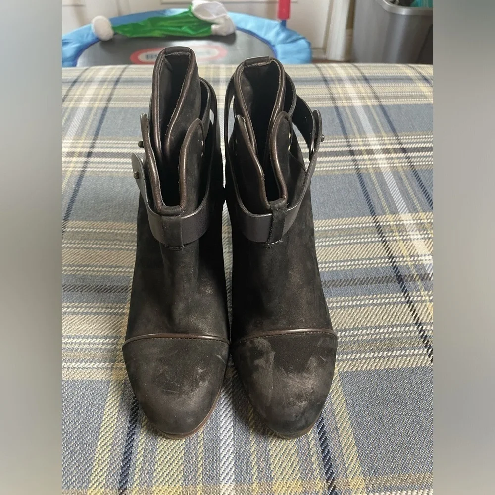rag & bone Harrow Nubuck Booties (5)
